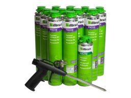 PUSet PU Schaum FM310 + Reiniger + Pistole