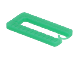 Unterlegplatten kunststoff 5mm 60x30mm grün (100 Stück)