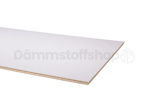 Agnes One-Step Wandplatte Weiß Putz 2600x620x12mm (= 1,61 m²)