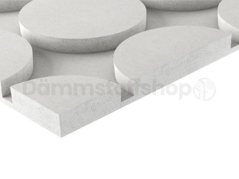 Fermacell Therm25 Fußbodenheizelement 500x500x25mm (= 0,25 m²)