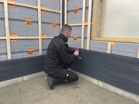 IsoBouw Slimfort Fassadendämmung 2.5 1200x600x95mm 4pl/pack WLS 034 (=2,88 m²)