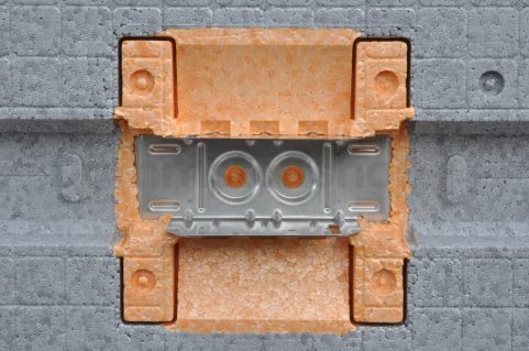 IsoBouw Slimfort Fassadendämmung 2.5 1200x600x95mm 4pl/pack WLS 034 (=2,88 m²)