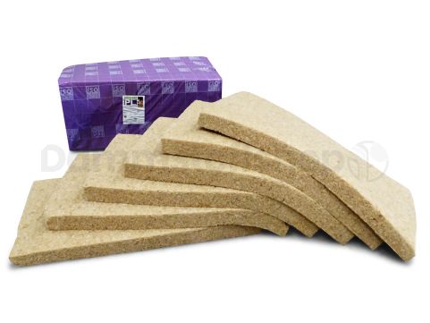 Isovlas PL Flachsfaser dämmplatte 1200x600x150mm WLS 038 3pl/pack (=2,16 m²)