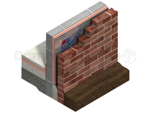 Kooltherm / Resol K8 Kerndämmplatte 1200x600x117mm WLG 021 4pl/pack (=2,88 m²)