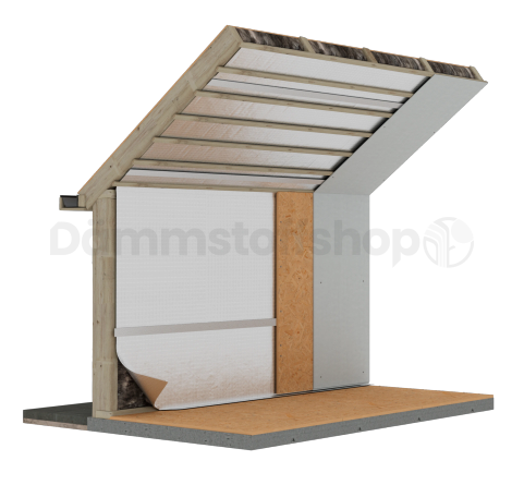 Miofol 125 AV Dampfsperre Folie 1.5x25m1 (= 37,5m²)