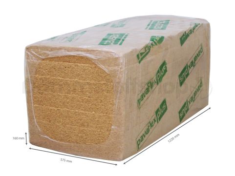 Pavaflex Plus Holzfaserplatten 1220x575x160mm WLS 036 3pl/pack (= 2,10 m2)