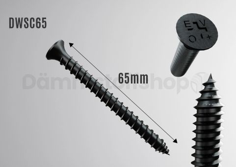 Schnellbauschrauben Grobgewinde PH2 4,2X65mm 200 Stück