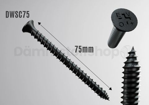 Schnellbauschrauben Grobgewinde PH2 4,2X75mm 200 Stück