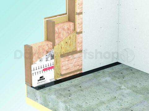 Ursa Puretec 31 Klemmfilz Glaswolle 3300x1200x180mm WLS 031 (=3,96 m²)